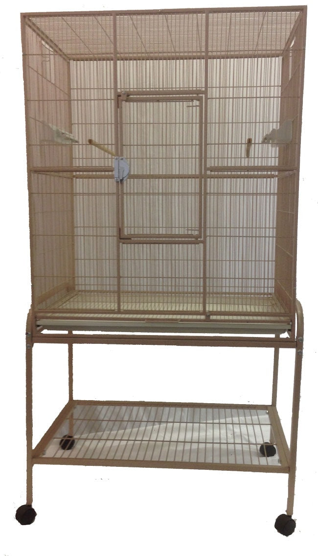 Flight Cage & Stand (Sandstone) - 32"x21"x63"