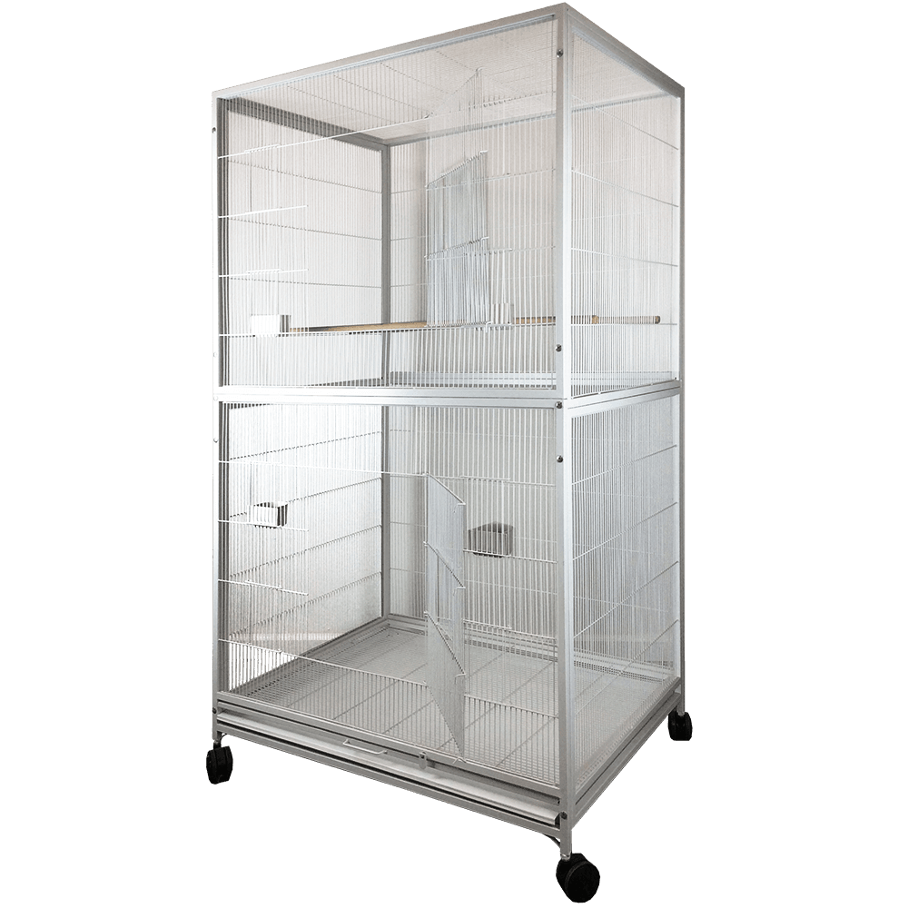 Extra Large Flight Cage (Platinum) - 40"x30"x72"