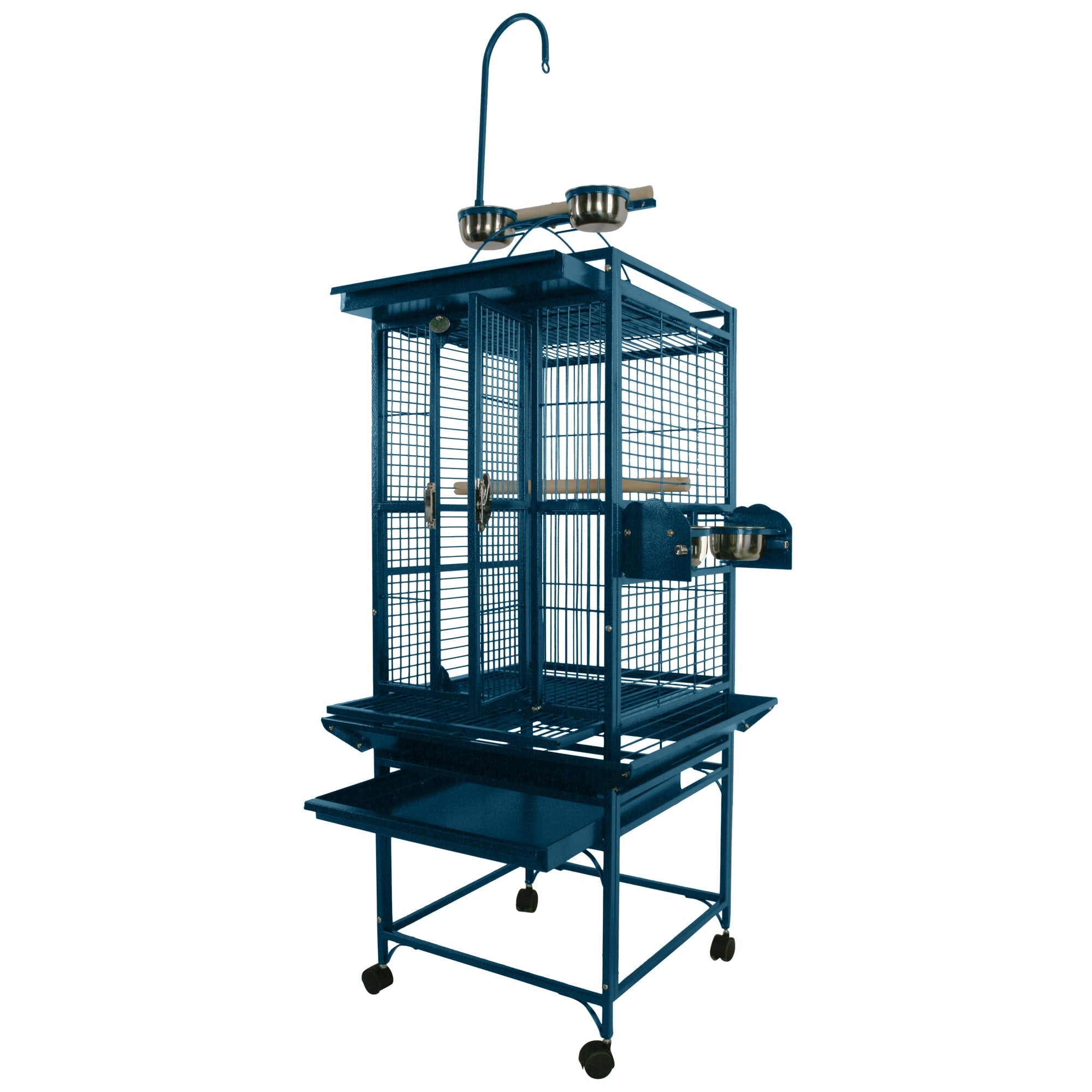 Play-Top Cage (Blue) - 18"x18"x54"