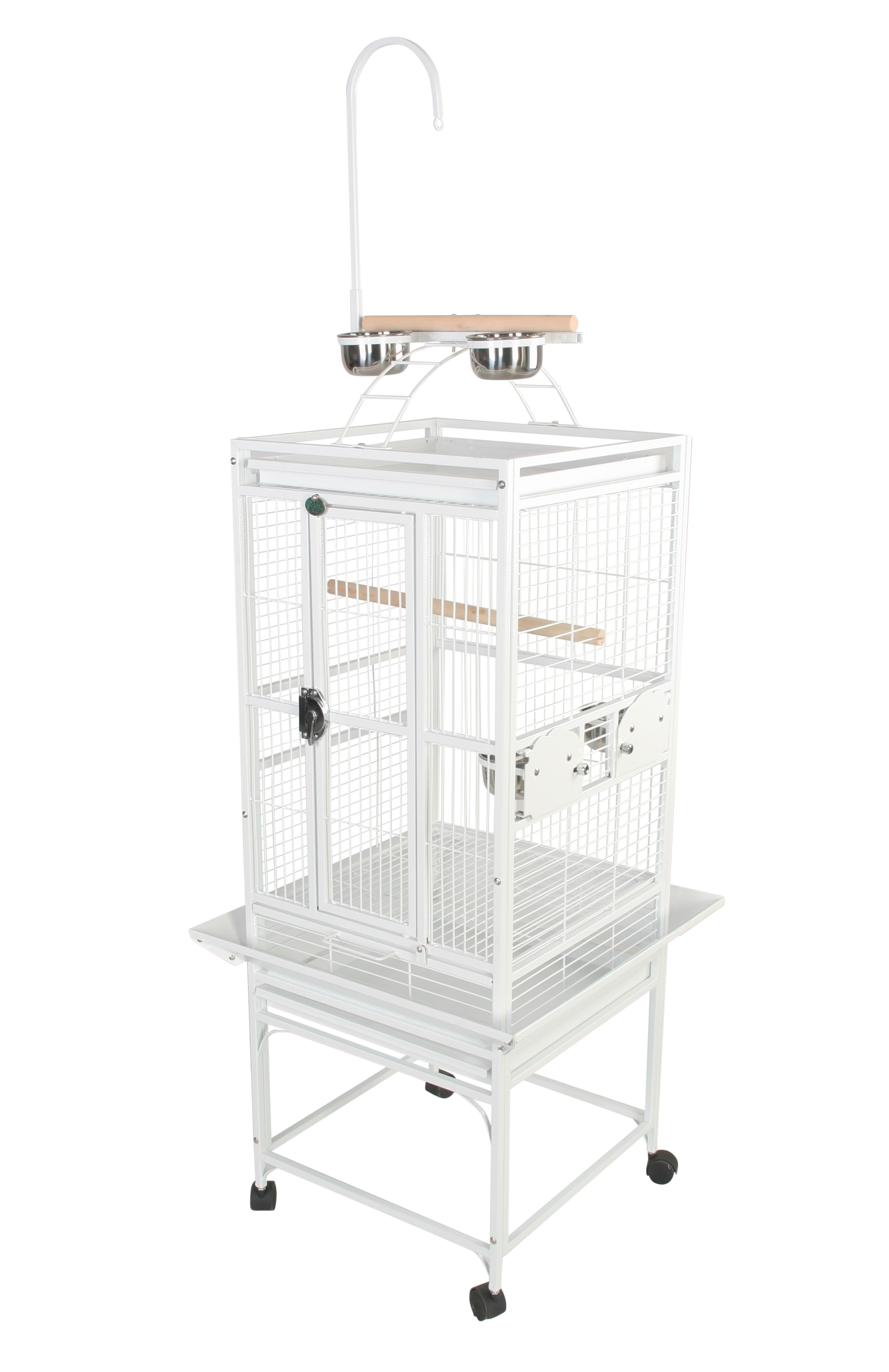 Play-Top Cage (White) - 18"x18"x54"