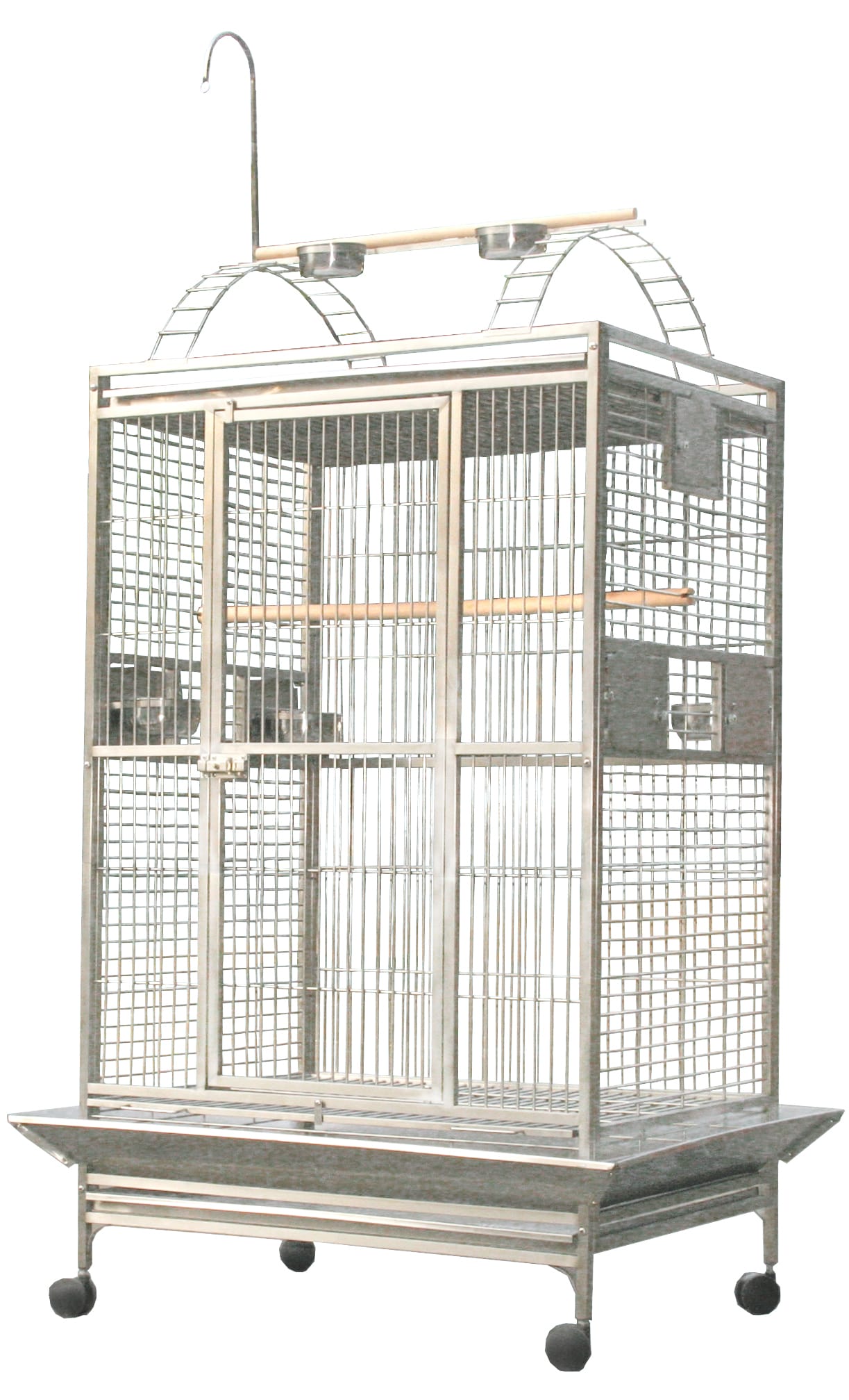 Play-Top Cage (Stainless Steel) - 40"x30"x75"