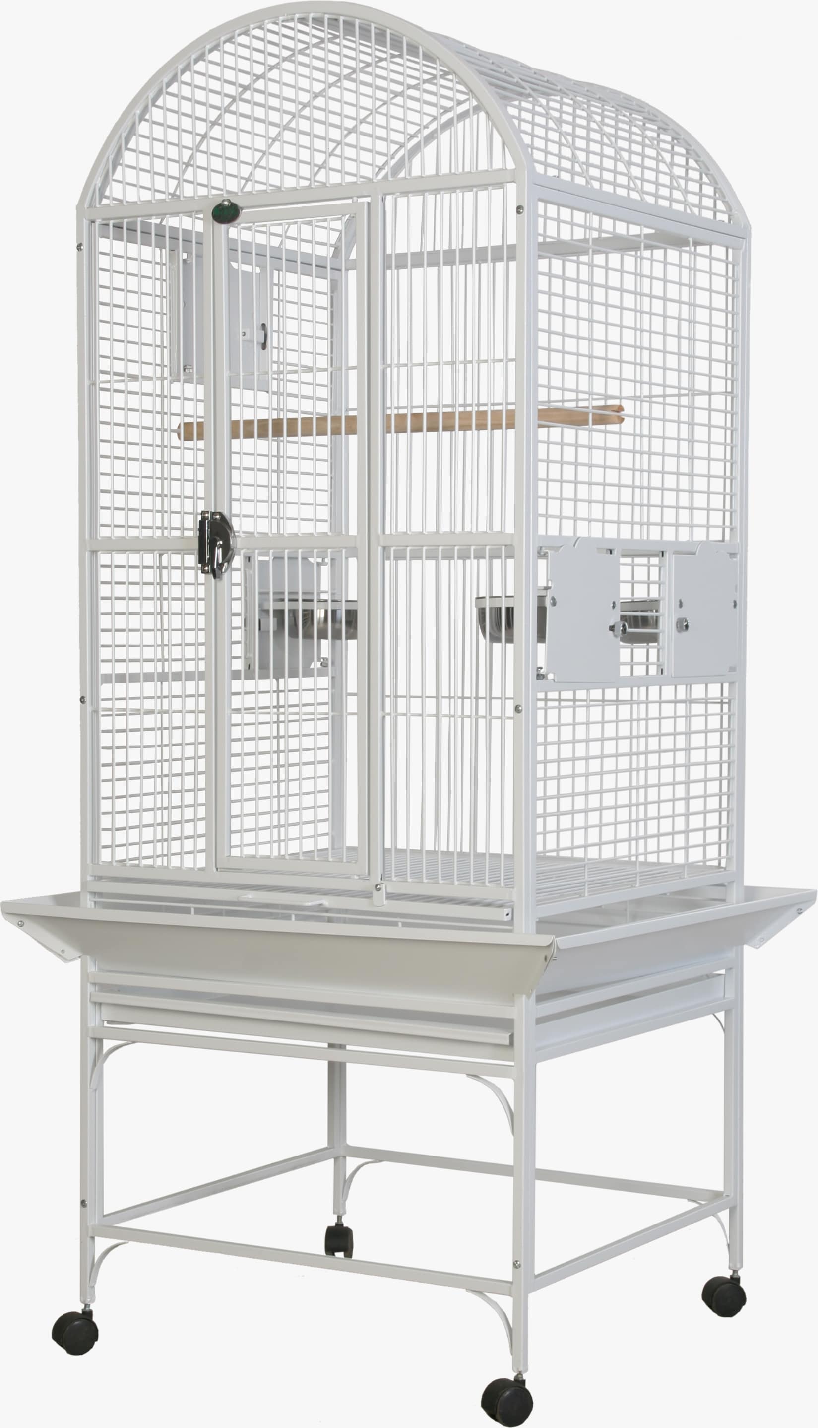 Dome-Top Cage (White) - 24"x22"x61"