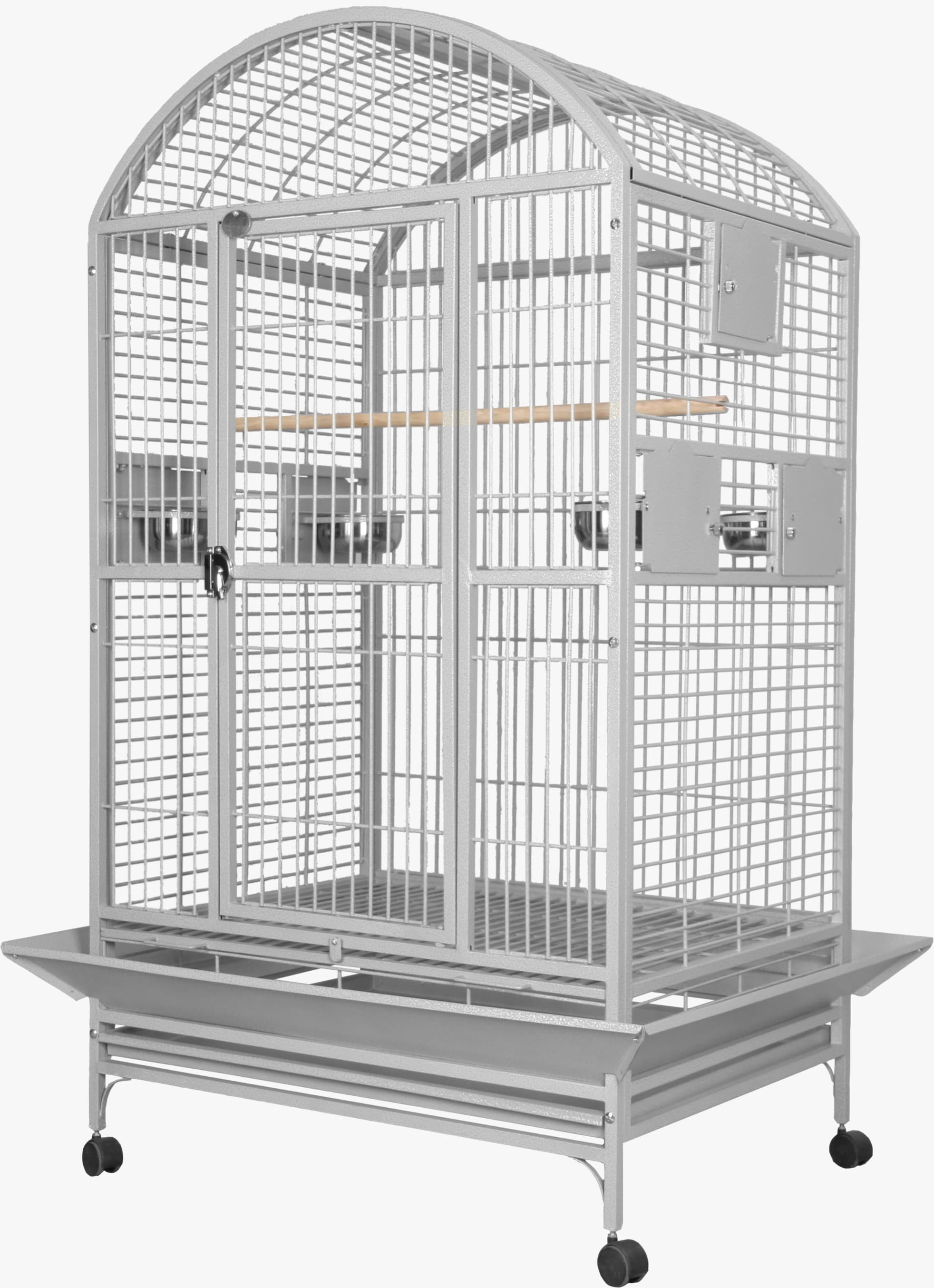 Dome-Top Cage (White) - 36"x28"x65"