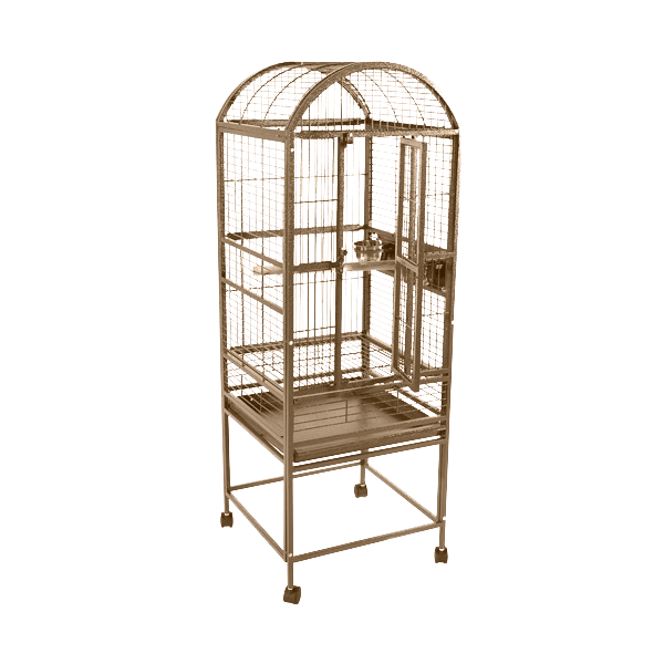 Dome-Top Cage (Sandstone) - 18"x18"x51"