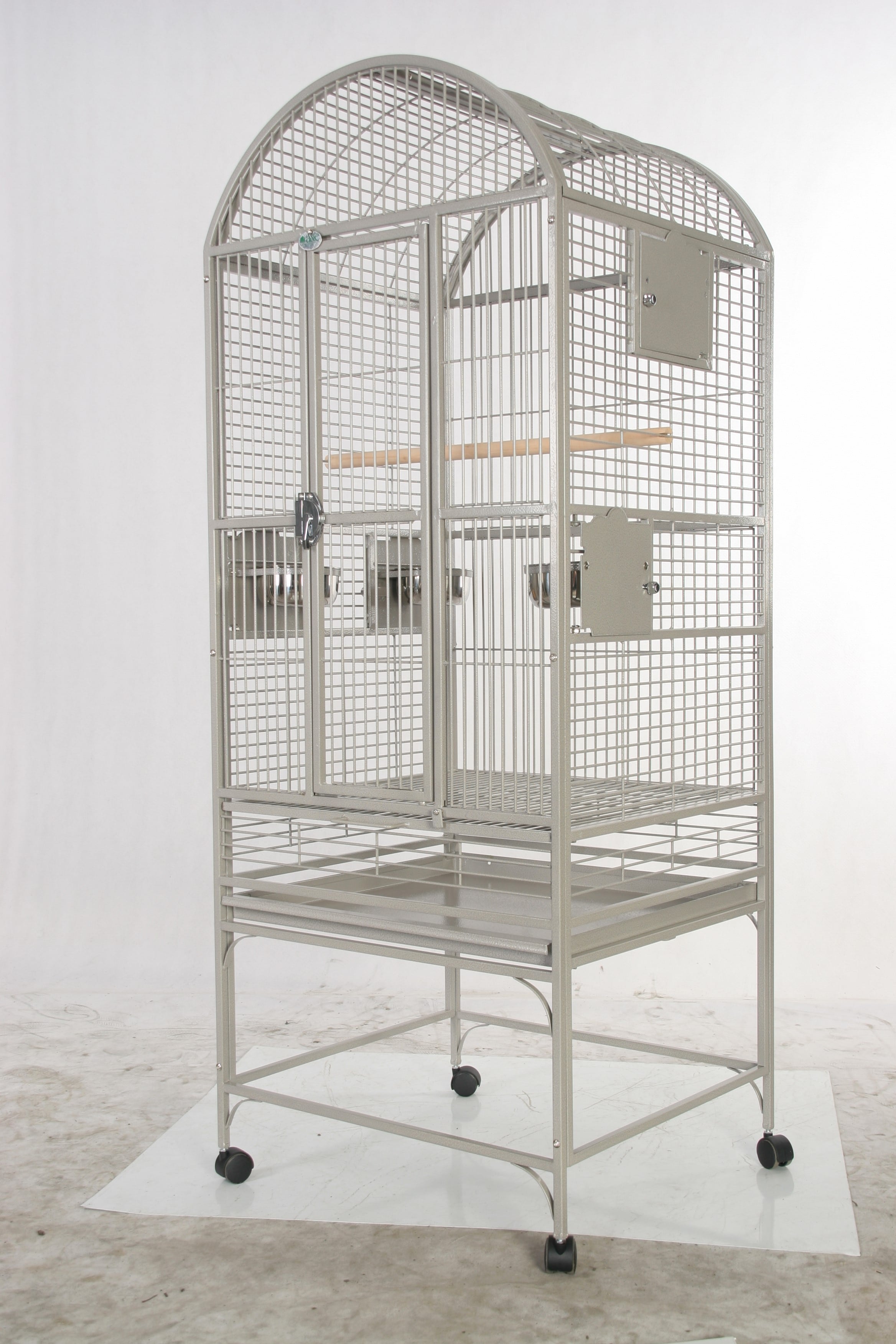 Dome-Top Cage (Platinum) - 24"x22"x61"