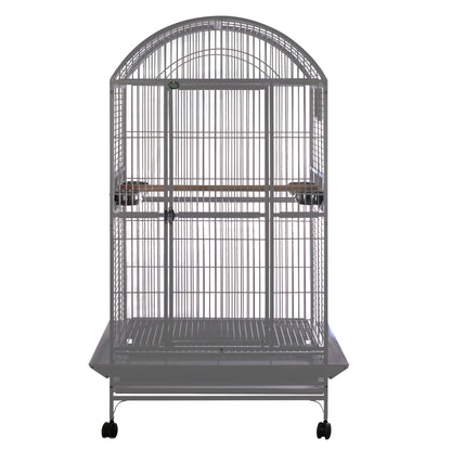 Dome-Top Cage (Platinum) - 36"x28"x65"