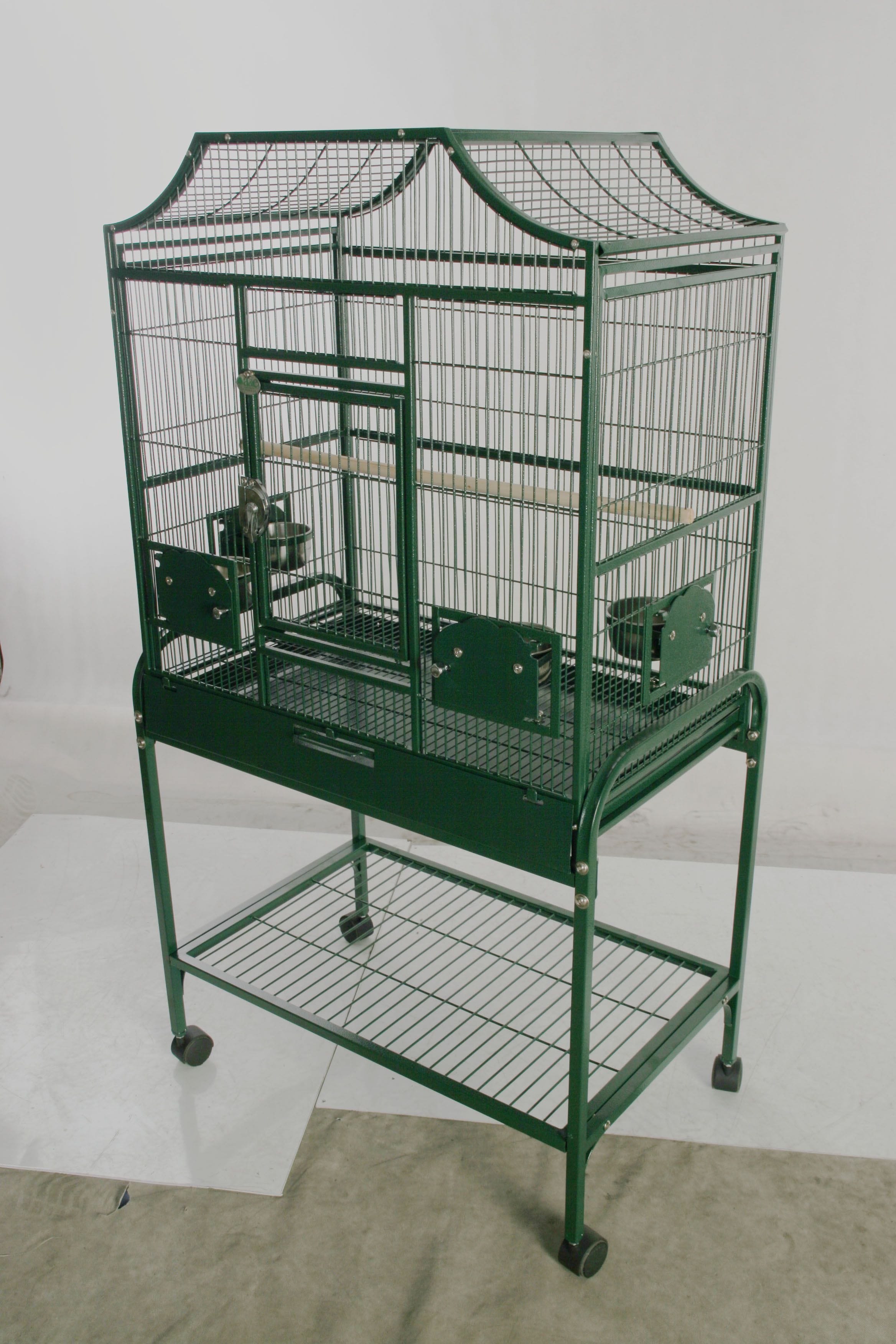 Elegant Flight Cage (Green) - 28''x18''x55''