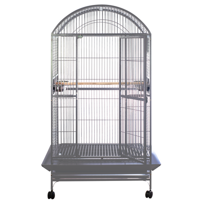 Dome-Top Cage (Platinum) - 36"x28"x65"