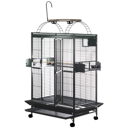 Play-Top Cage (Black) - 40"x30"x75"