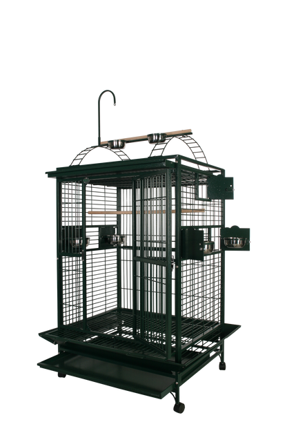 Play-Top Cage (Green) - 36"x28"x66"