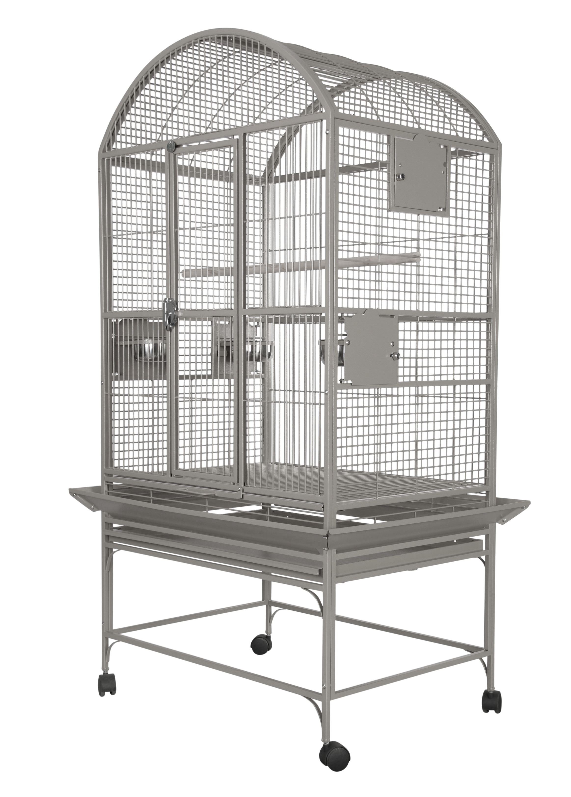 Dome-Top Cage (Platinum) - 32"x23"x63"