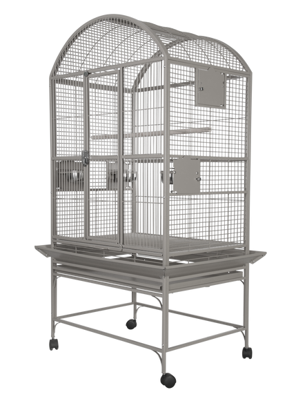 Dome-Top Cage (Platinum) - 32"x23"x63"